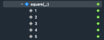 Running parameterized tests
